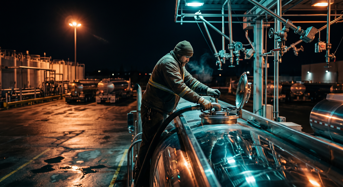 Body Wipes for Tanker Drivers: After-Coupling Cleanup