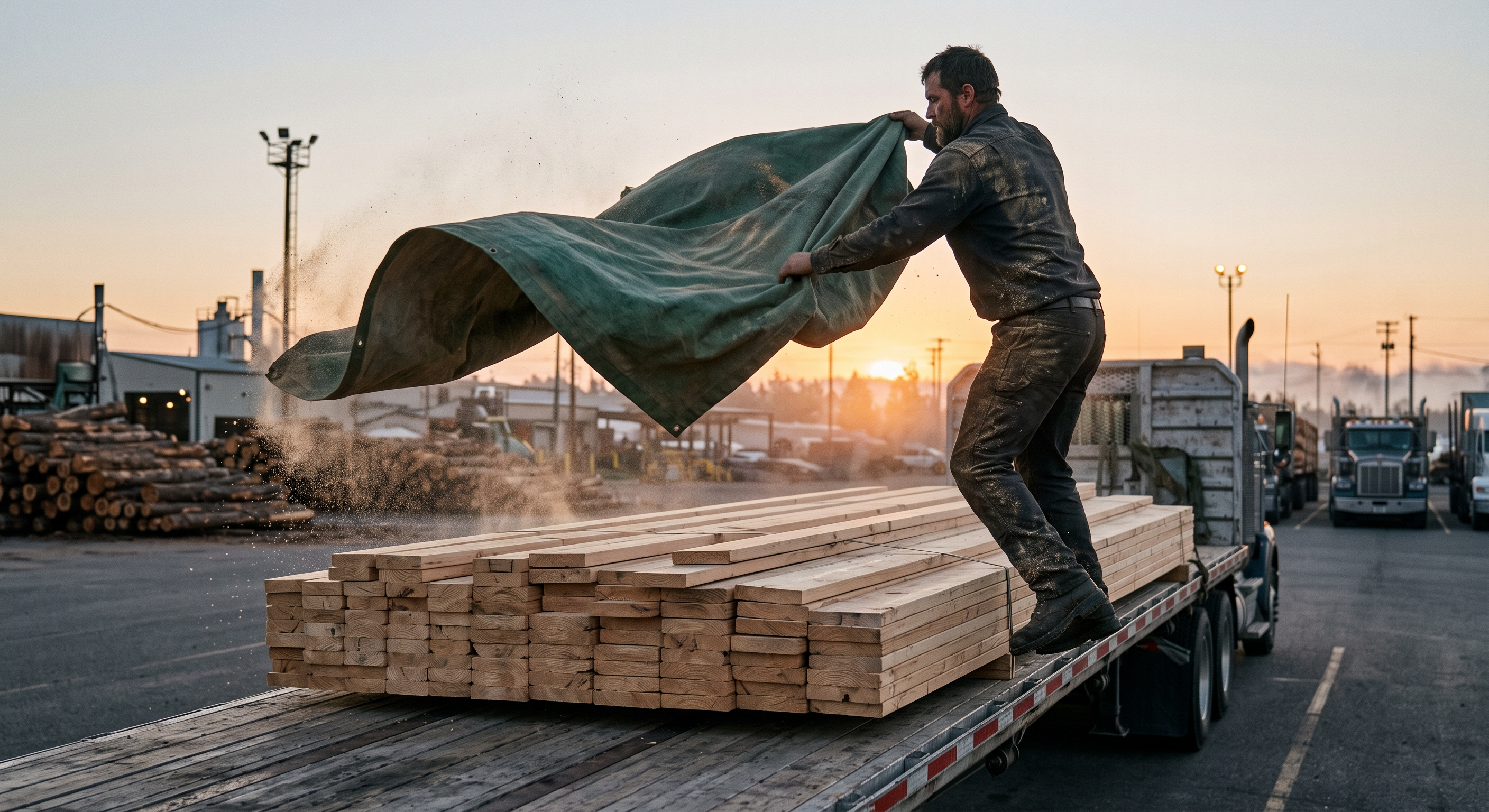 Body Wipes for Flatbed Truckers: After-Strap Cleanup