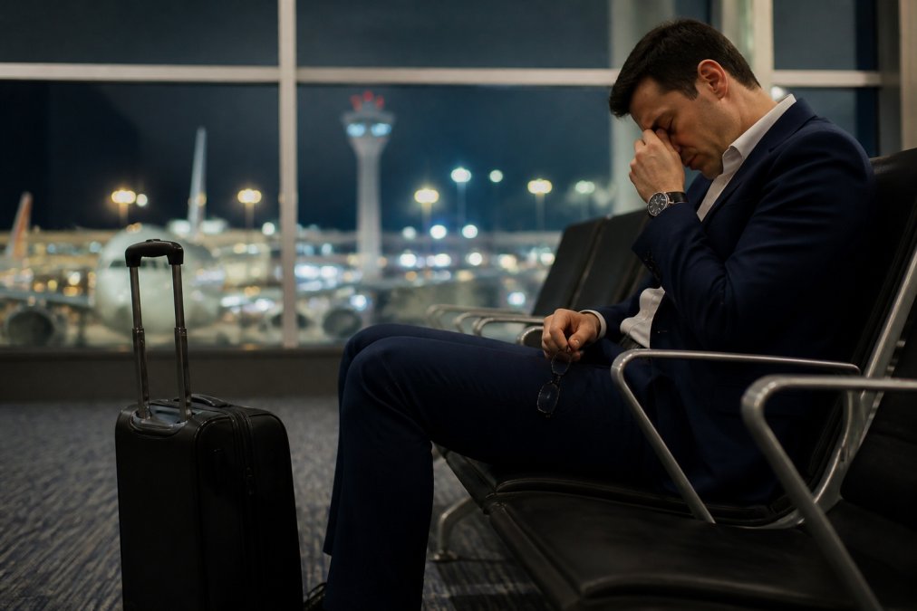 How to Look Professional After a Red-Eye Flight