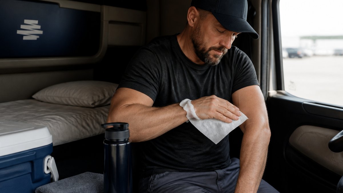Portable Hygiene for Truck Drivers: The 2026 Guide
